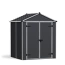 Palram Canopia 6x5 Rubicon Dark Grey Shed